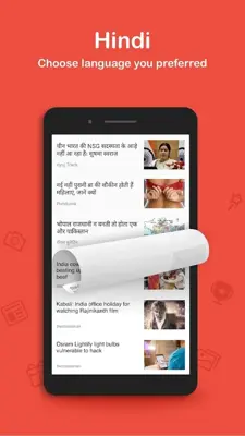 Hotoday News Pro - India News android App screenshot 1